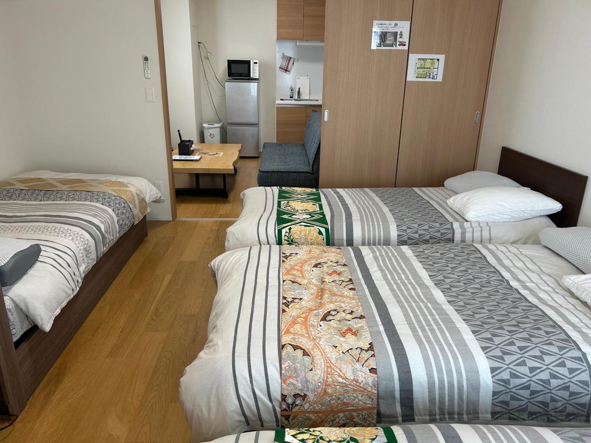 Shin-Imamiya Grand F Aparthotel Осака Екстериор снимка